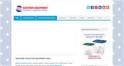 Desktop Screenshot of electionequipment.asia